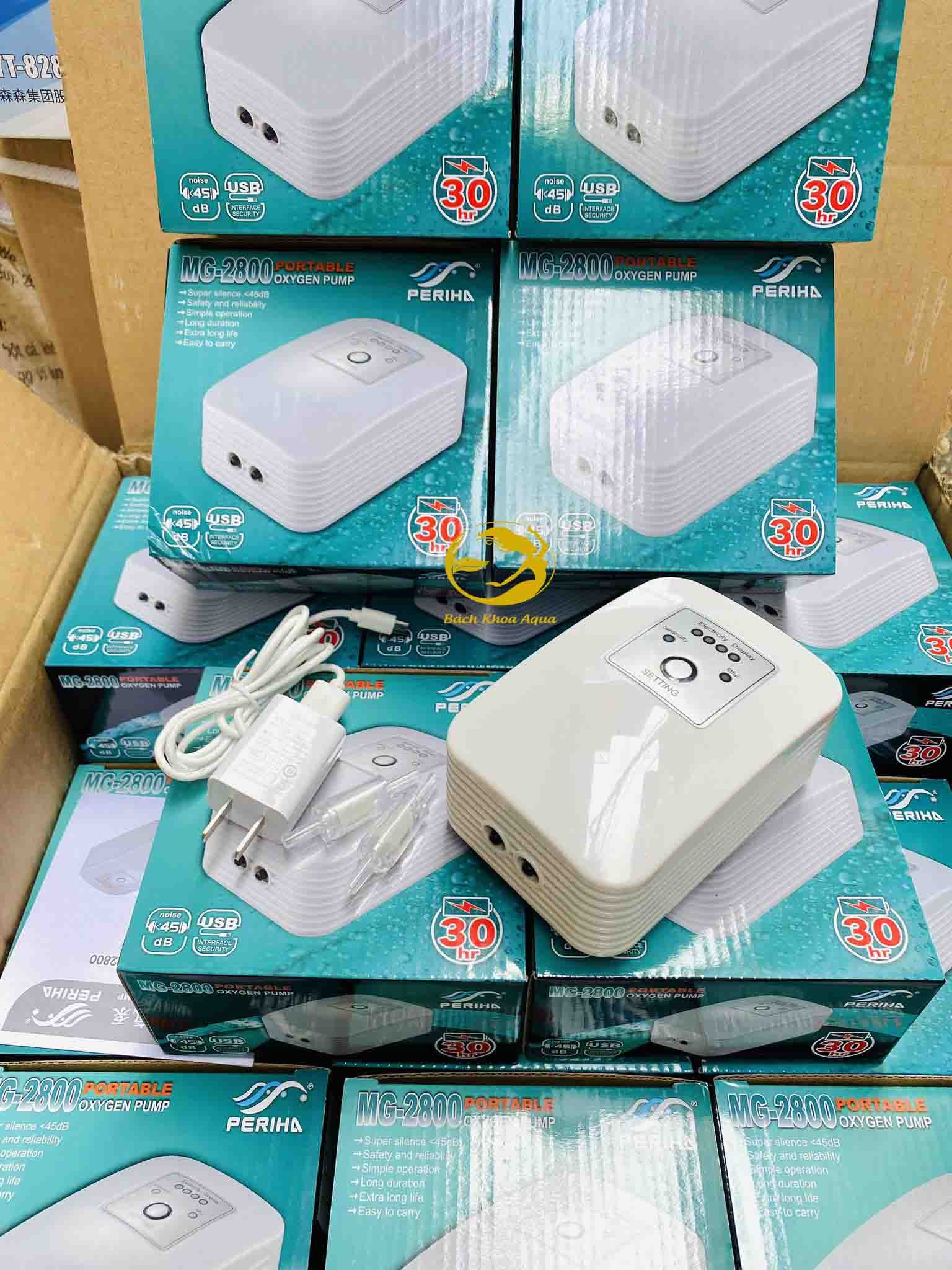 Máy sủi tích điện Periha MG-2800 (2 vòi)